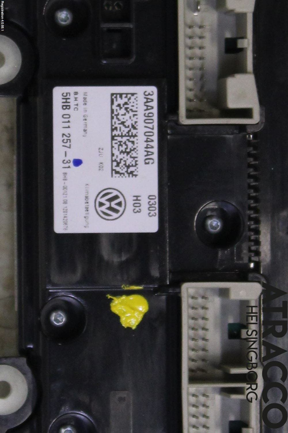 Volkswagen VW PASSAT 11-14 Ac Styrenhet Ac Manöveren