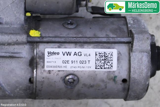 Volkswagen VW GOLF / E-GOLF VII 13-20 Startmotor Diesel