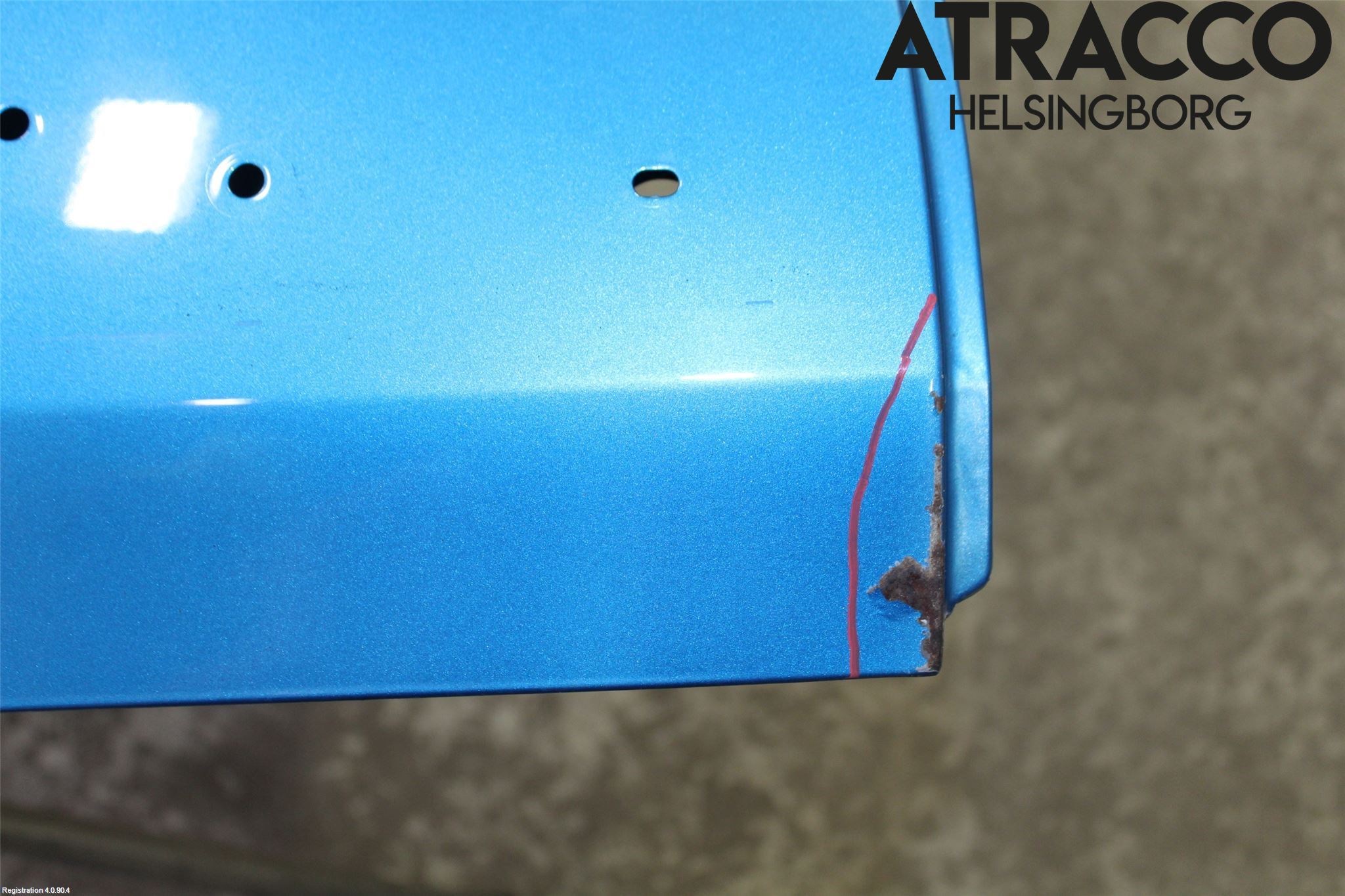 Renault TWINGO II 07-16 Dörr Bak Höger