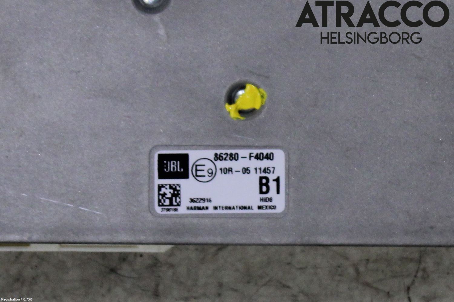 Toyota C-HR 16-23 Radio-Stereo Förstärkare