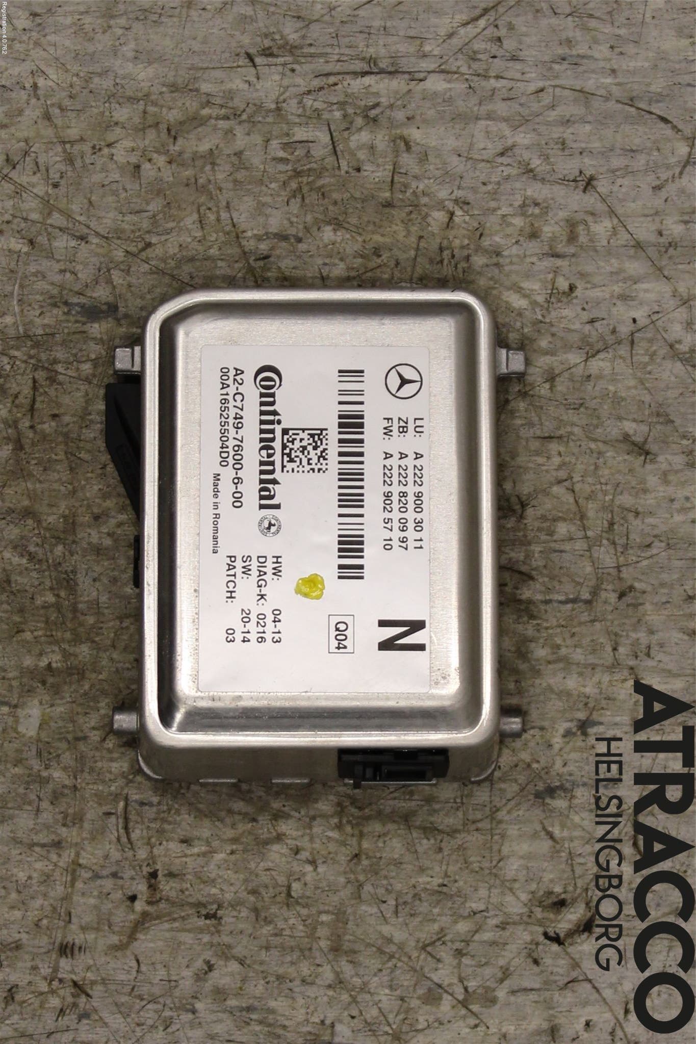 Mercedes-Benz MB C-KLASS (W205) 14-21 Sensor Aktivt Kollisionsskydd
