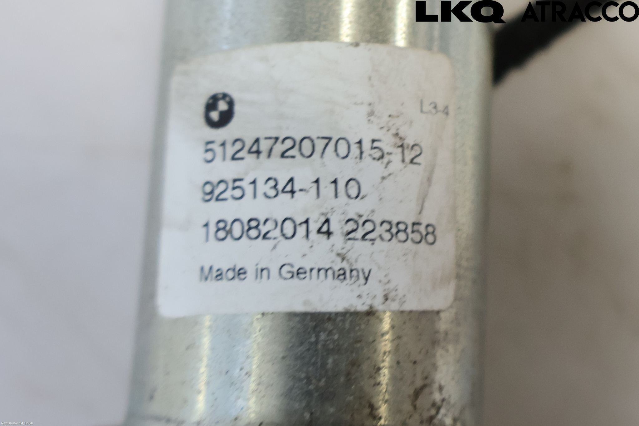 BMW 5 F10/F11/F18 09-17 Bakluckeöppnare Automatisk