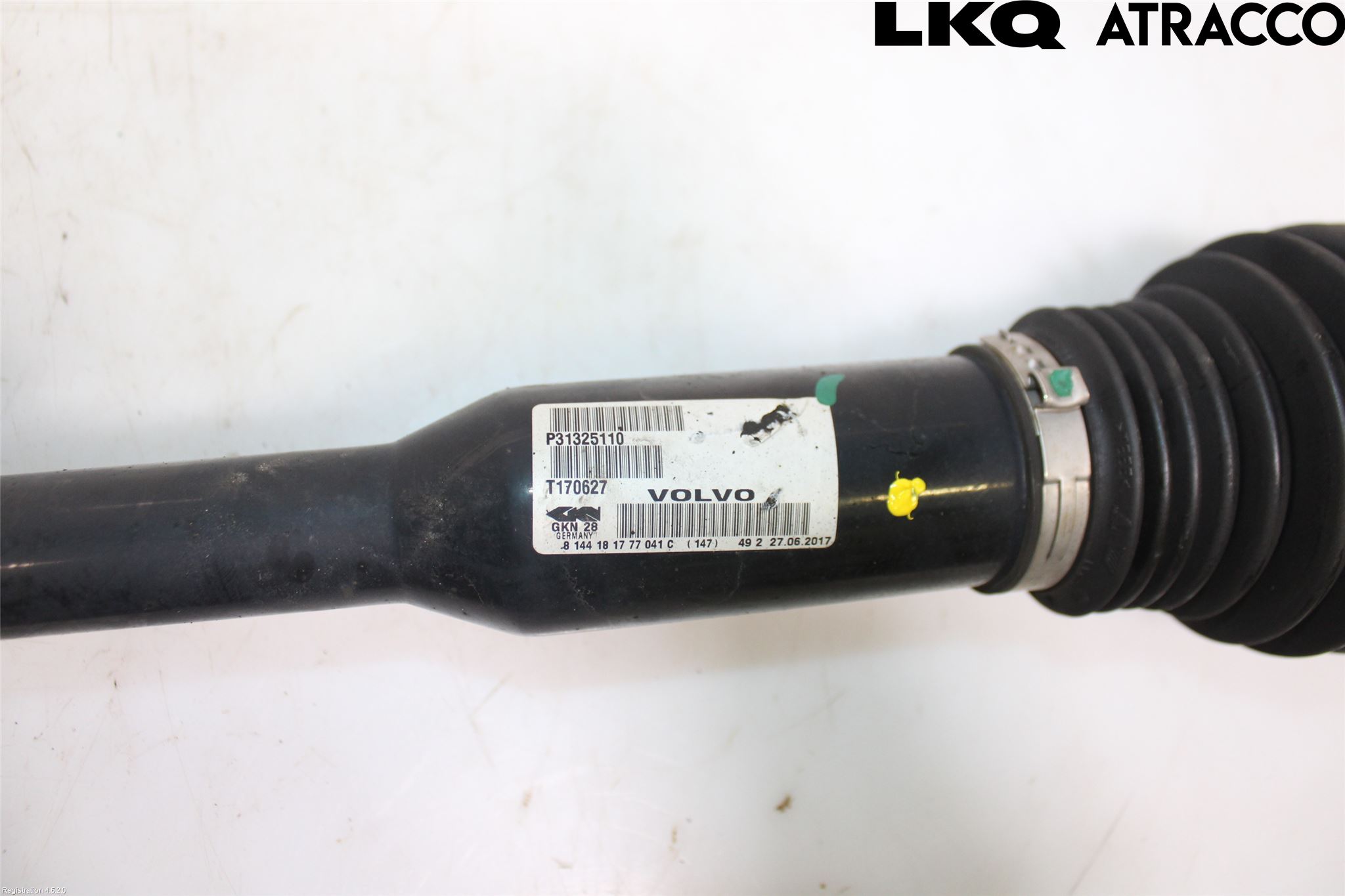 Volvo XC60 14-17 Drivaxel Fram Vänster