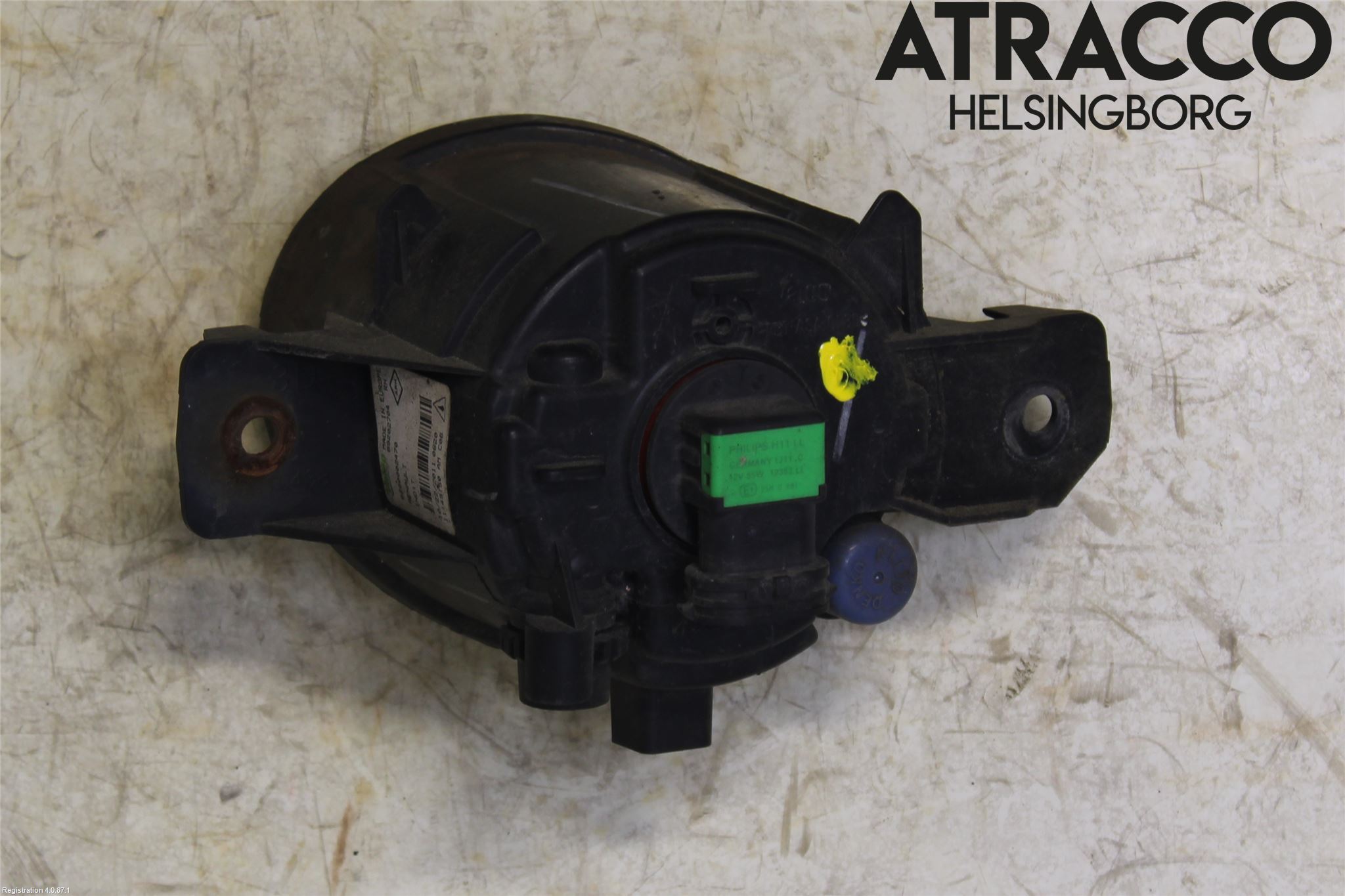 Renault CLIO III  09-12 Dimljus-Varselljus Fram