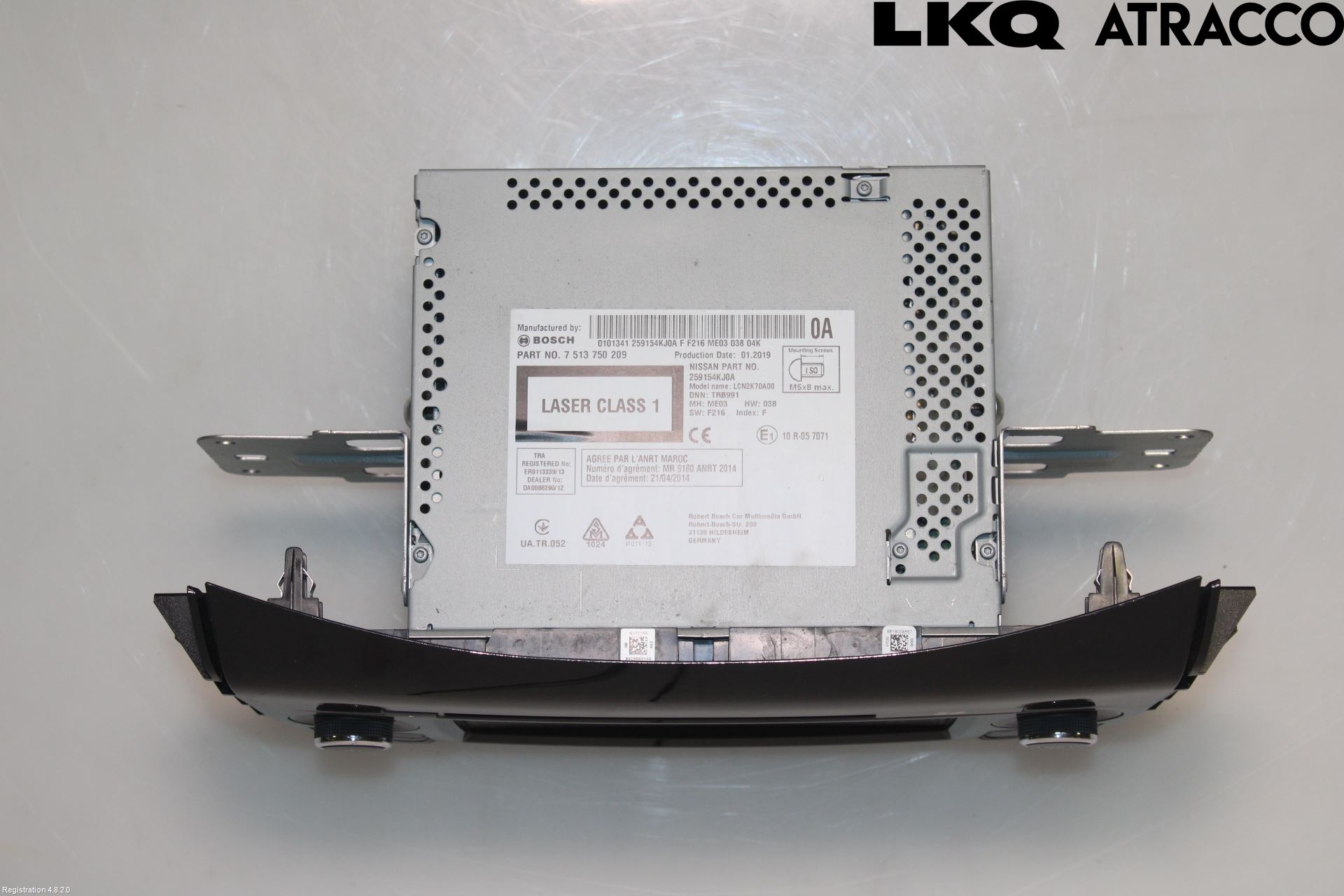 Nissan NAVARA, TREK-1 17-21 Cd Radio - Multimediapanel