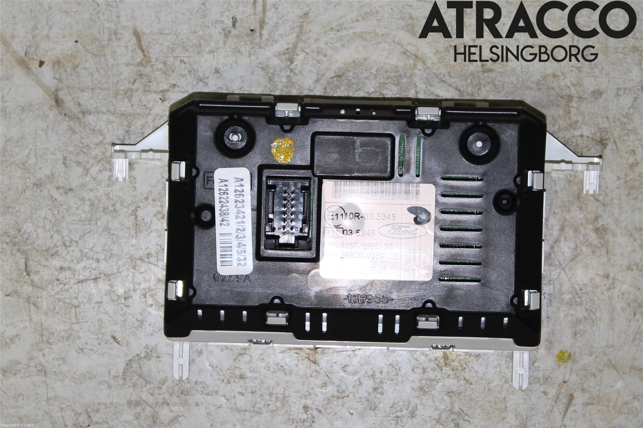 Ford TRANSIT/TOURNEO CUSTOM 13-24 Multifunktionsdisplay