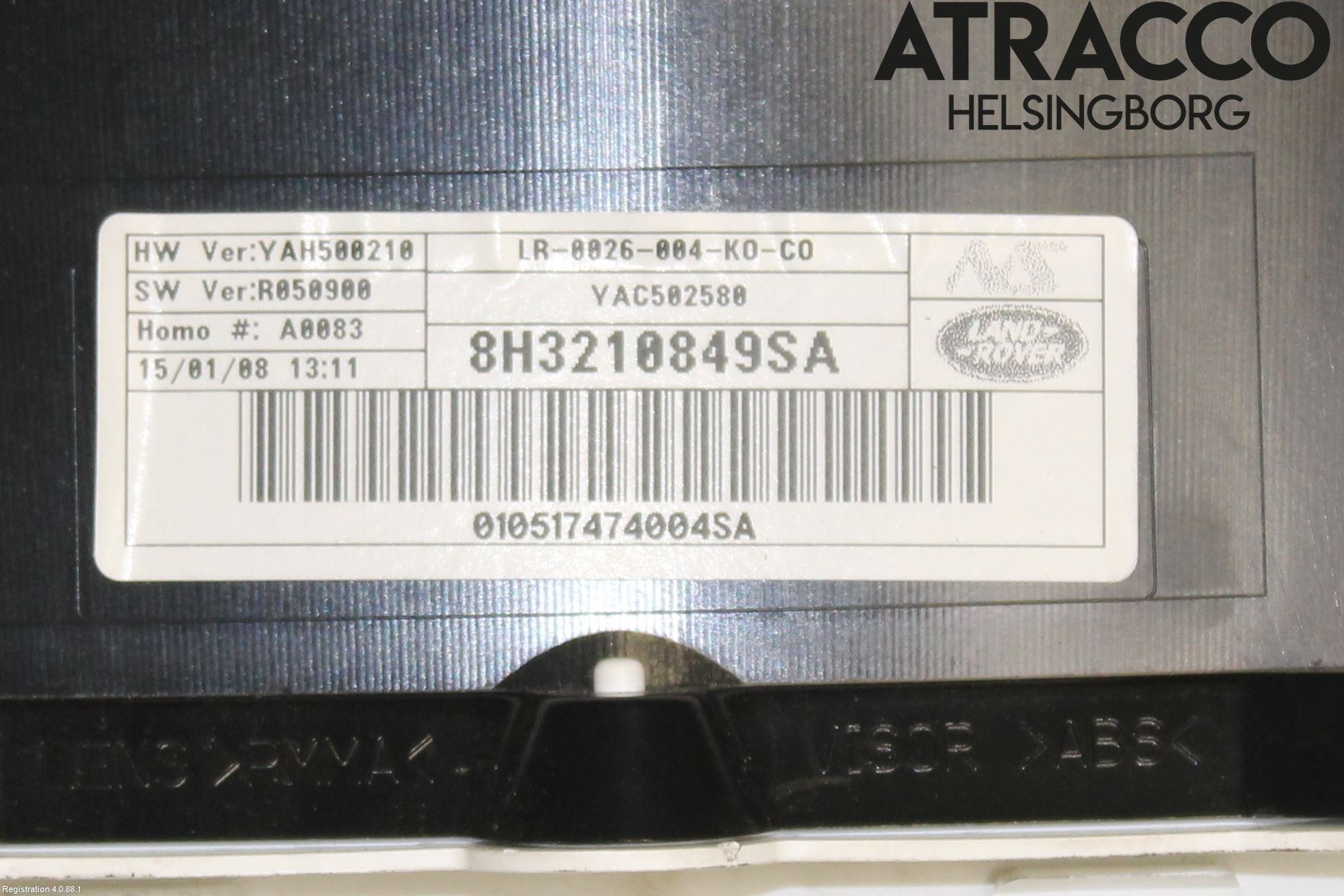 Landrover RANGE ROVER SPORT (L320) 05-09 Instrument Komb