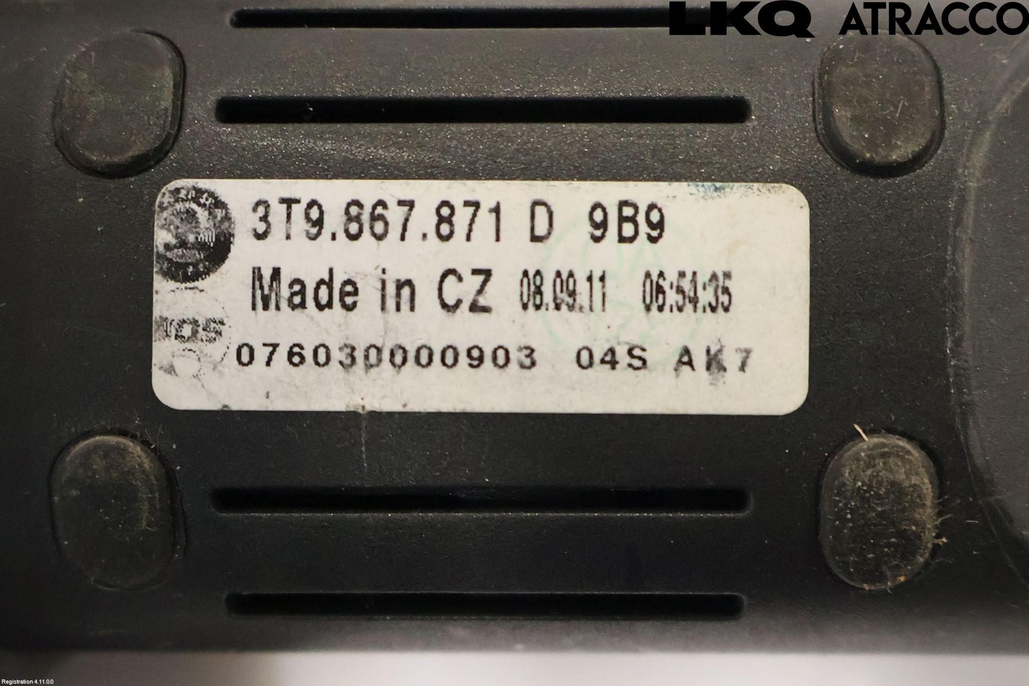 Skoda SUPERB 09-15 Insynskydd