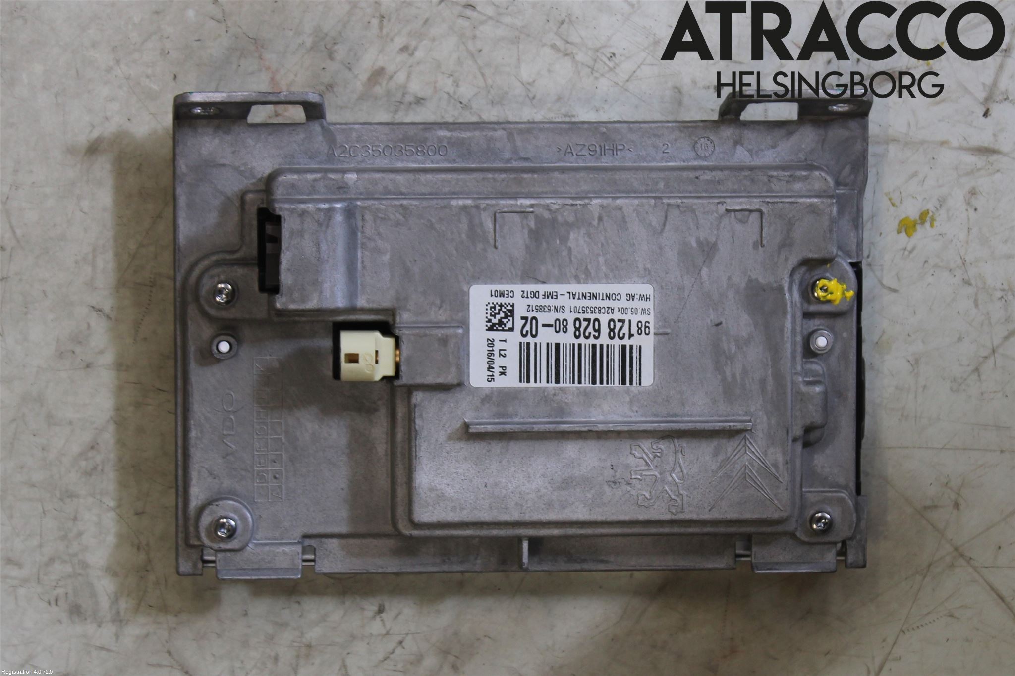 Peugeot PEUGOT 208 16-19 Multifunktionsdisplay