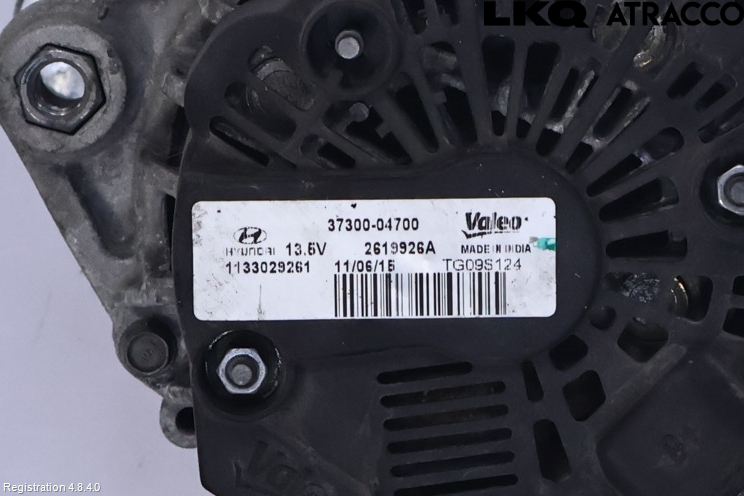 Hyundai i10 BA 14-16 Generator