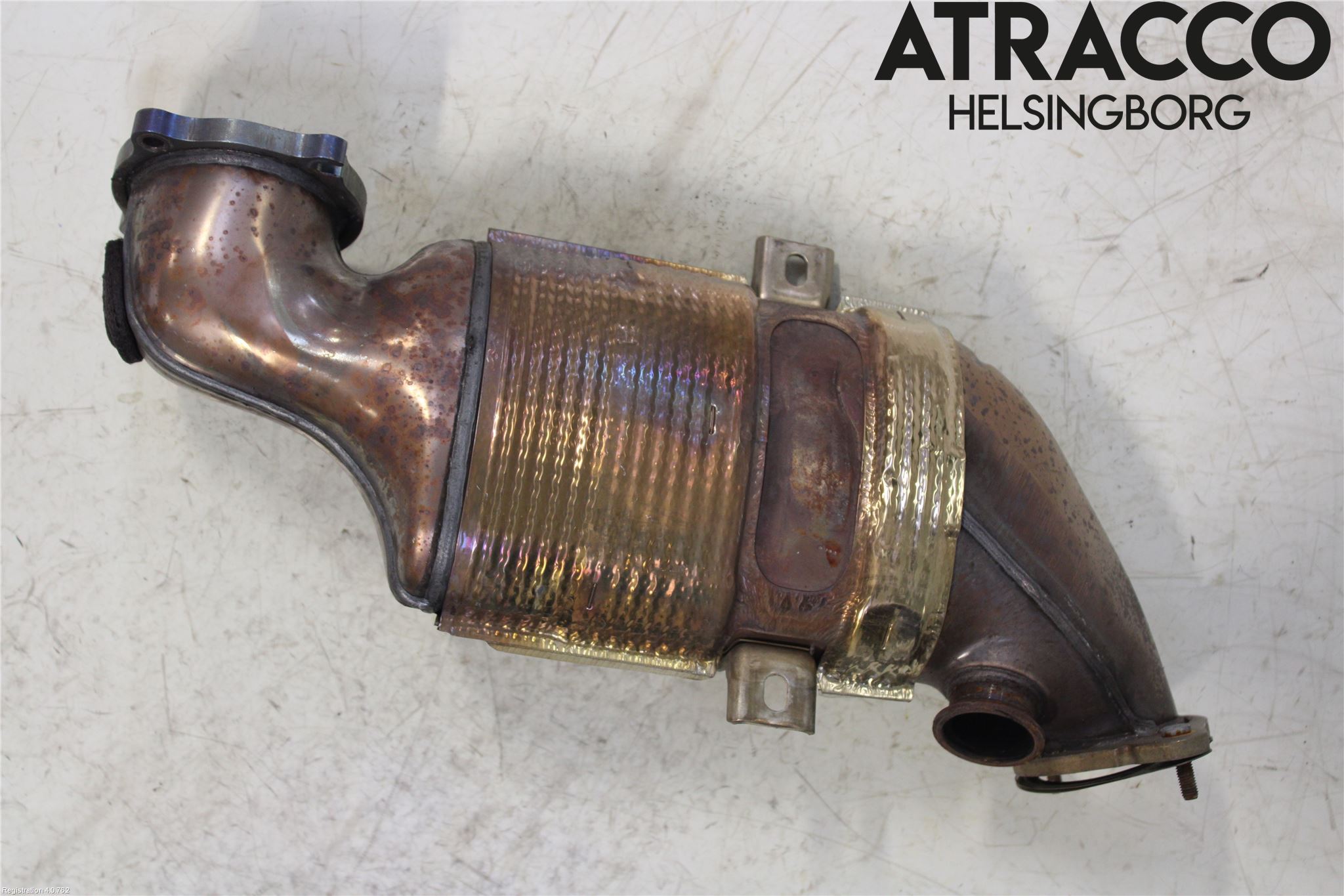 Alfa STELVIO 17- Katalysator