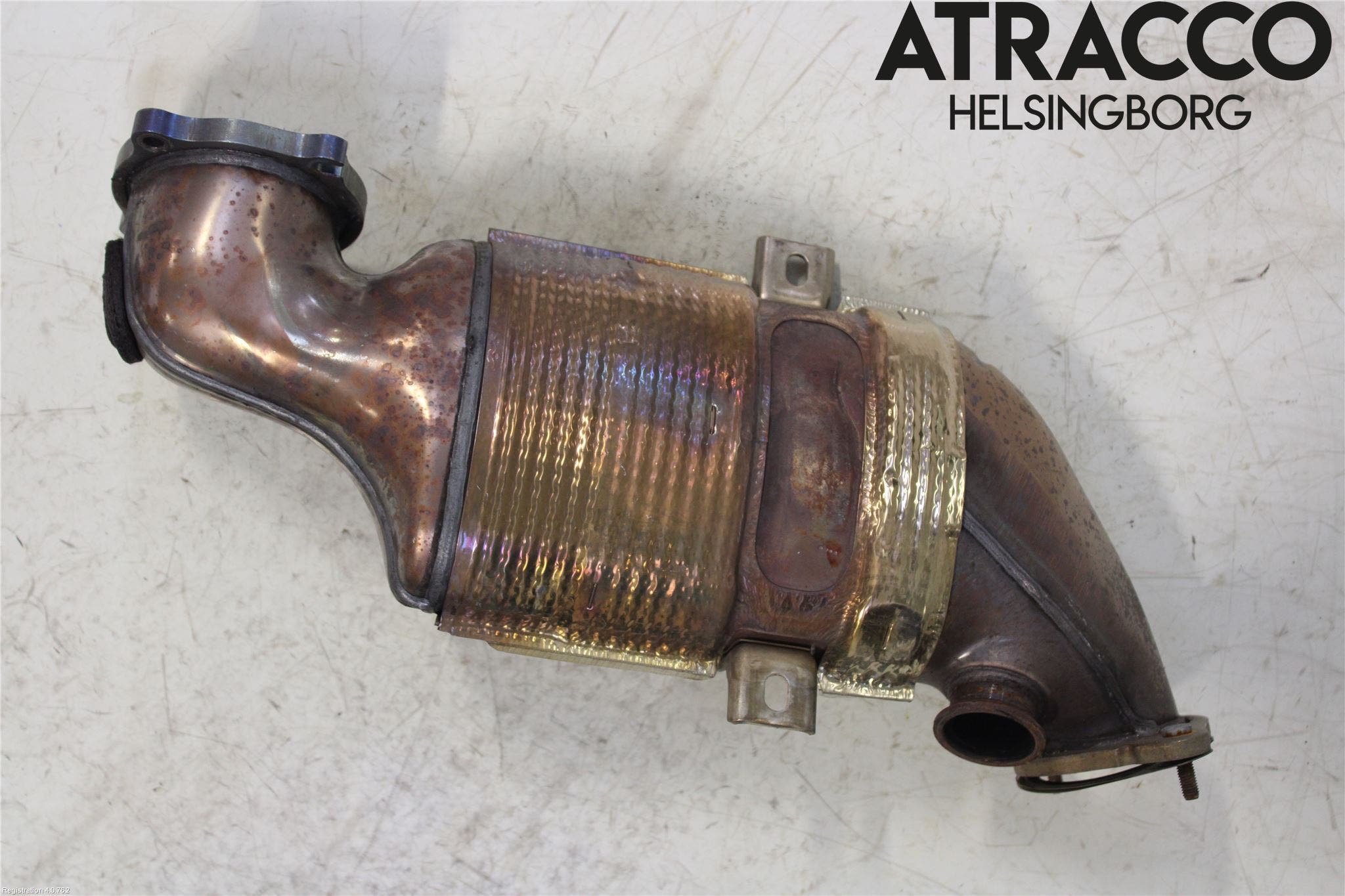 Alfa STELVIO 17- Katalysator