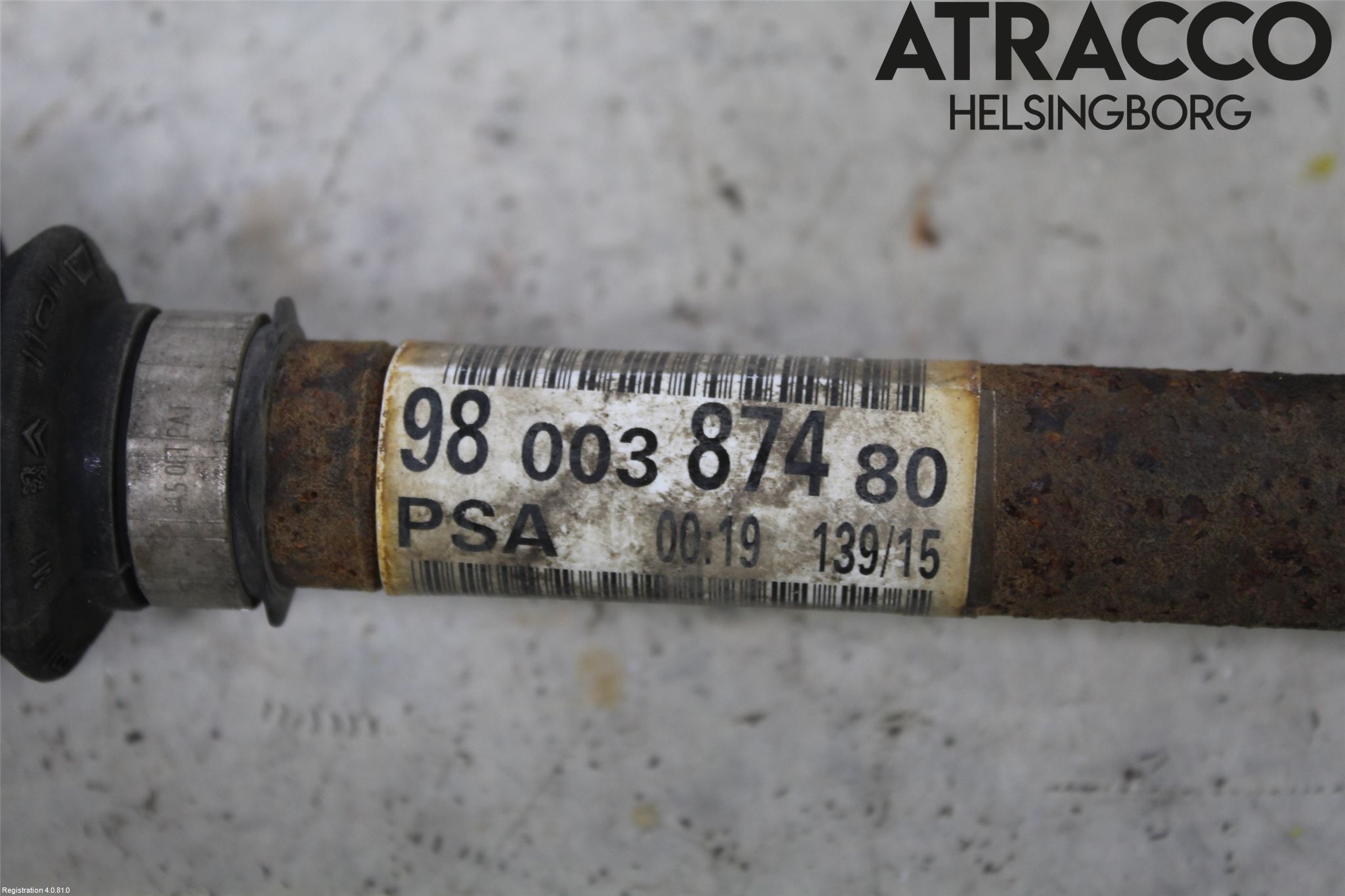 Peugeot 2008 13-20 Drivaxel Fram Höger