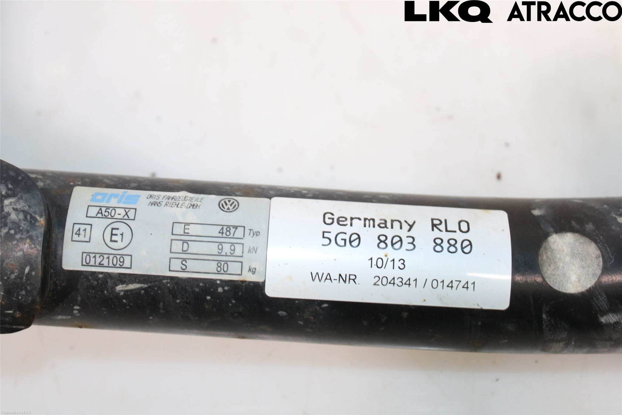 Volkswagen VW GOLF / E-GOLF VII 13-20 Dragkrok