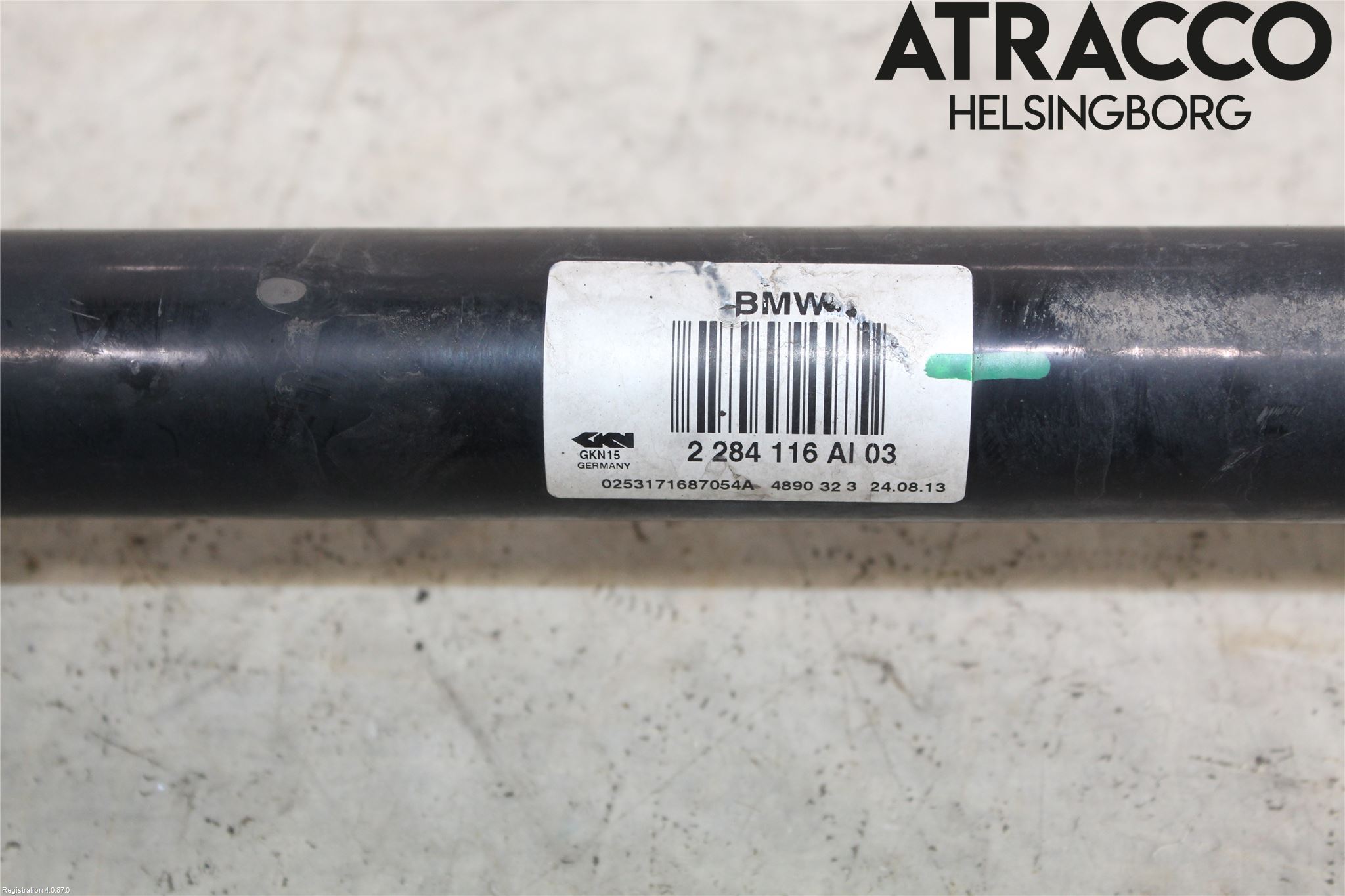 BMW 5 F10/F11/F18 09-17 Drivaxel Bak Höger