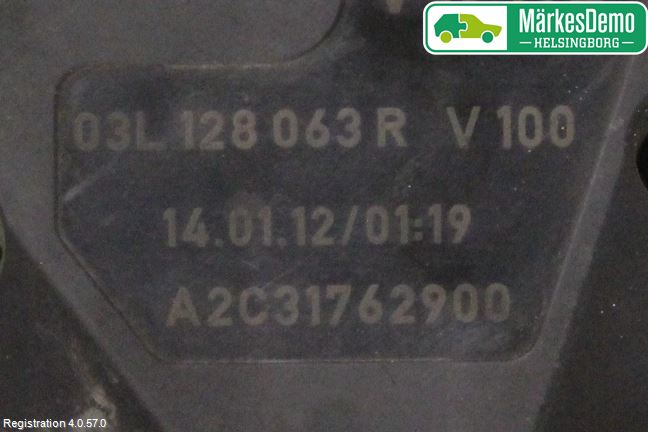 Skoda ROOMSTER Injspjällhus