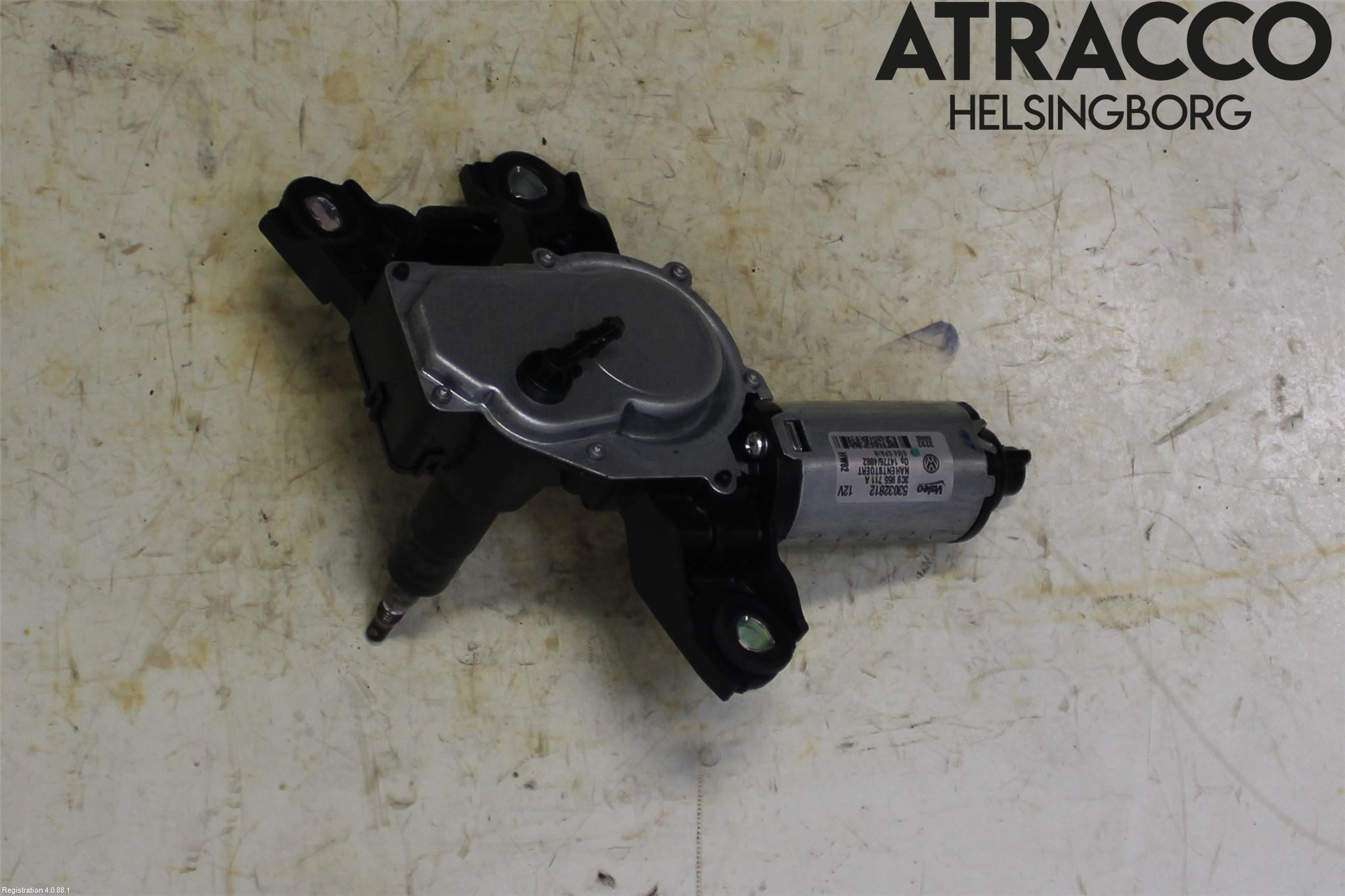 Volkswagen VW PASSAT 11-14 Torkarmotor Baklucka
