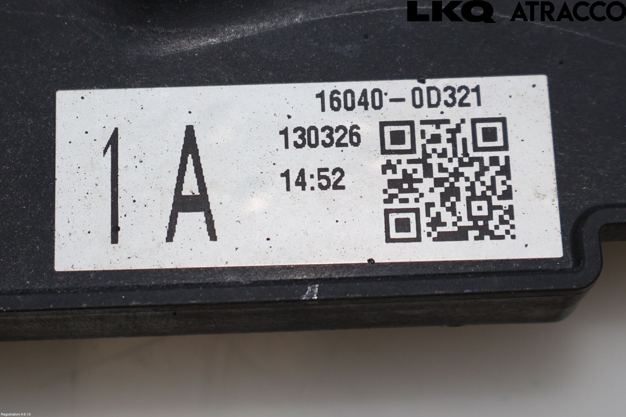 Toyota AURIS 13-19 Kylarfäste-Ram-Balk