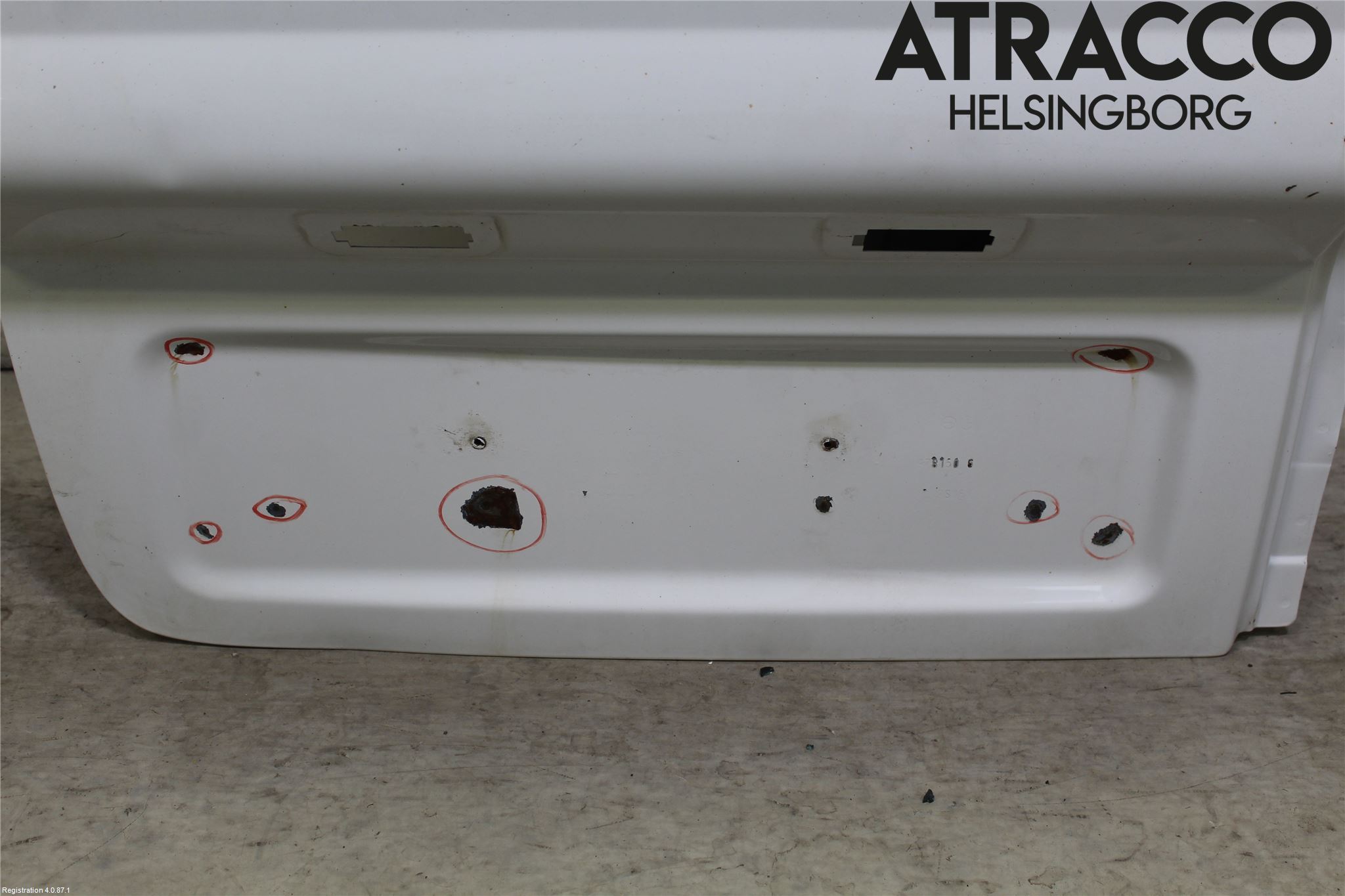 Fiat SCUDO 07-16 Dörr Bak Van-Skåp Vänster