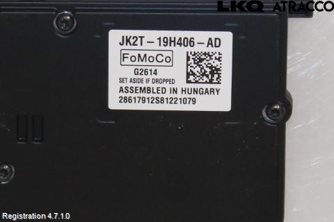 Ford TRANSIT/TOURNEO CUSTOM 13-24 Sensor Aktivt Kollisionsskydd
