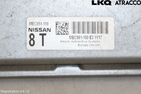 Nissan QASHQAI 10-14 Styrenhet Insprut Bensin