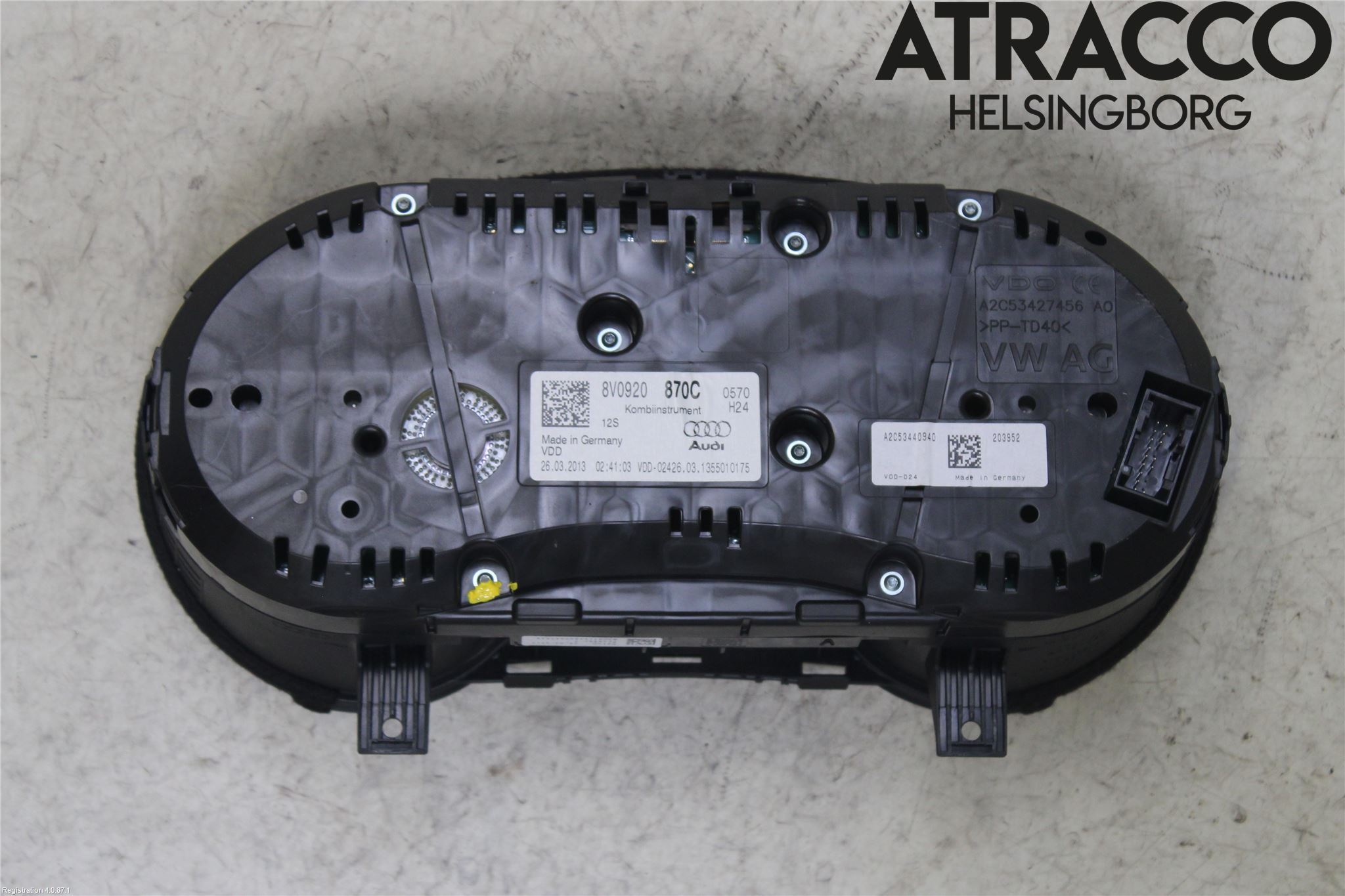 Audi A3/S3 8V 13-20 Instrument Komb