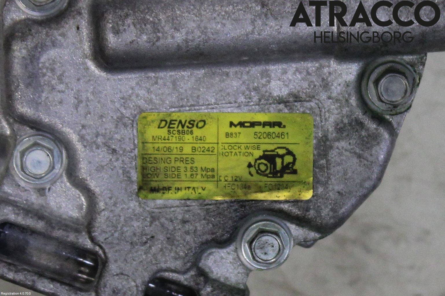 Fiat 500 07- Ac Kompressor