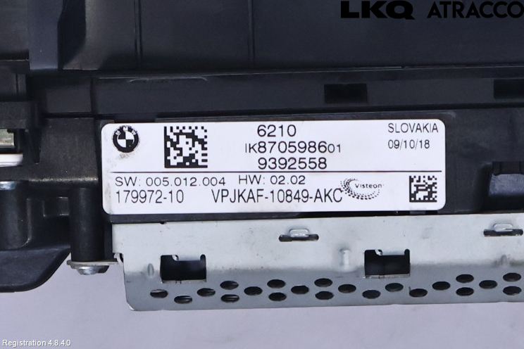 BMW 5 G30/G31/F90 17-23 Instrument Komb