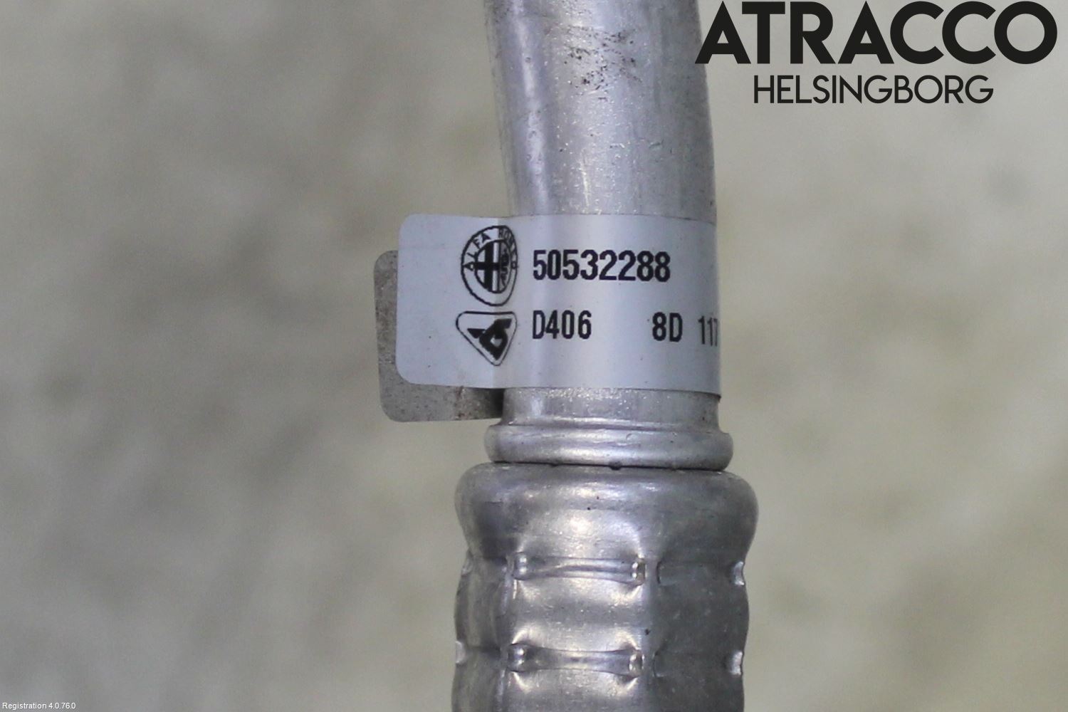 Alfa GIULIA Ac Slang-Rör