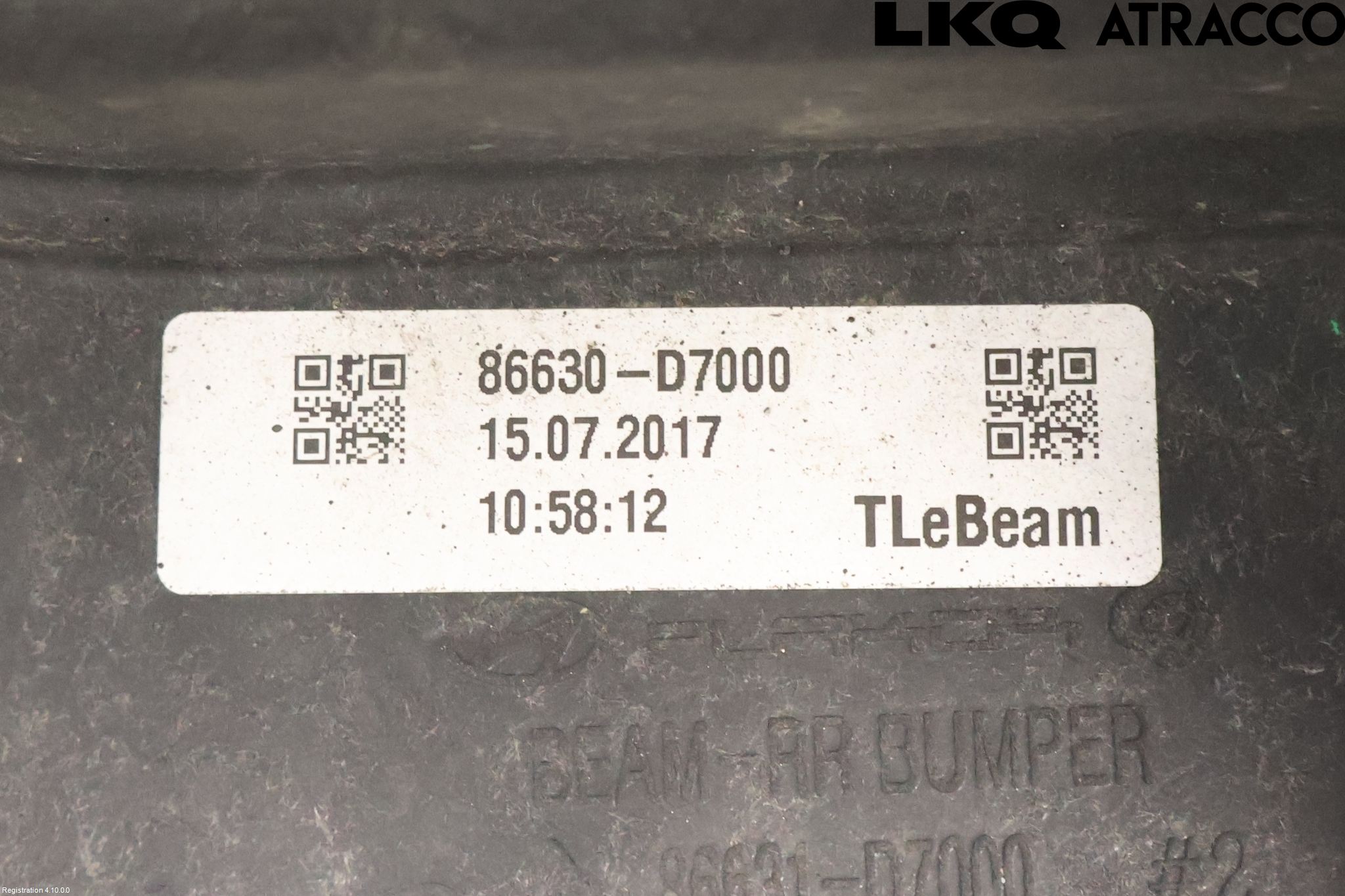 Hyundai TUCSON 05- Stötfångarbalk Bak