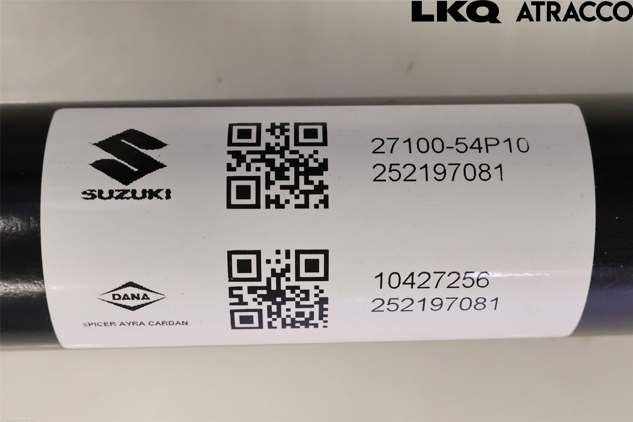 Suzuki VITARA 15- Mellanaxel Komp