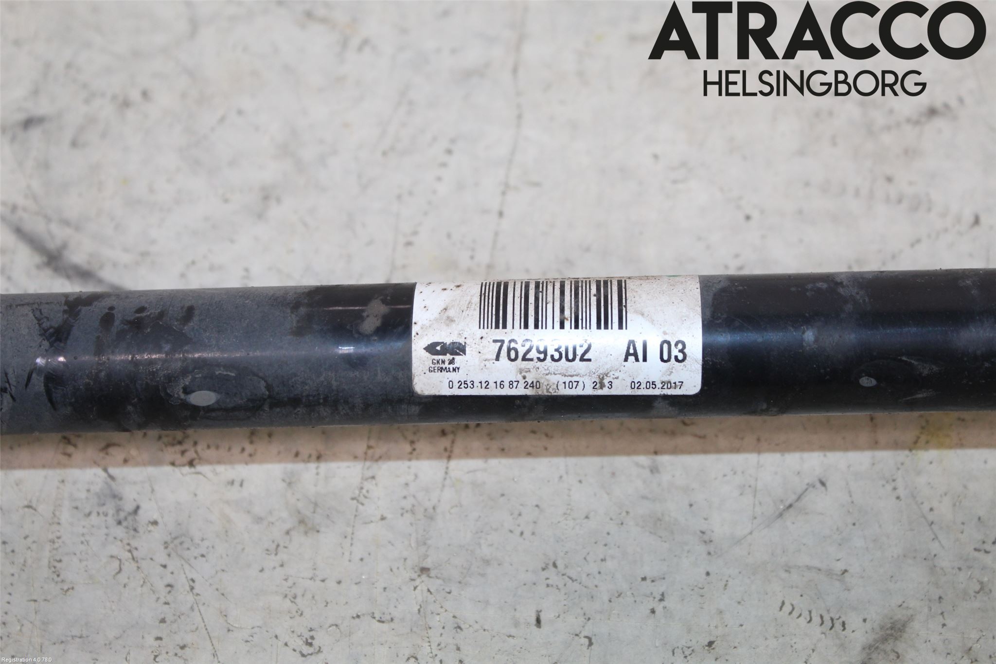 BMW 1 F20/F21 11-19 Drivaxel Bak Höger