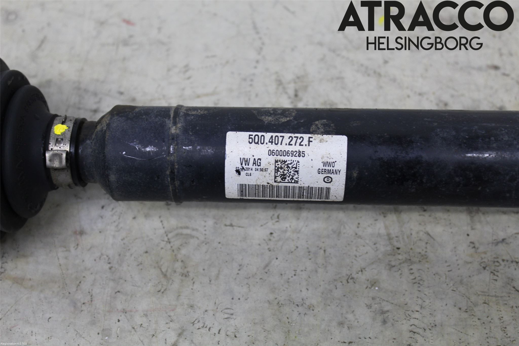 Volkswagen VW GOLF / E-GOLF VII 13-20 Drivaxel Fram Höger
