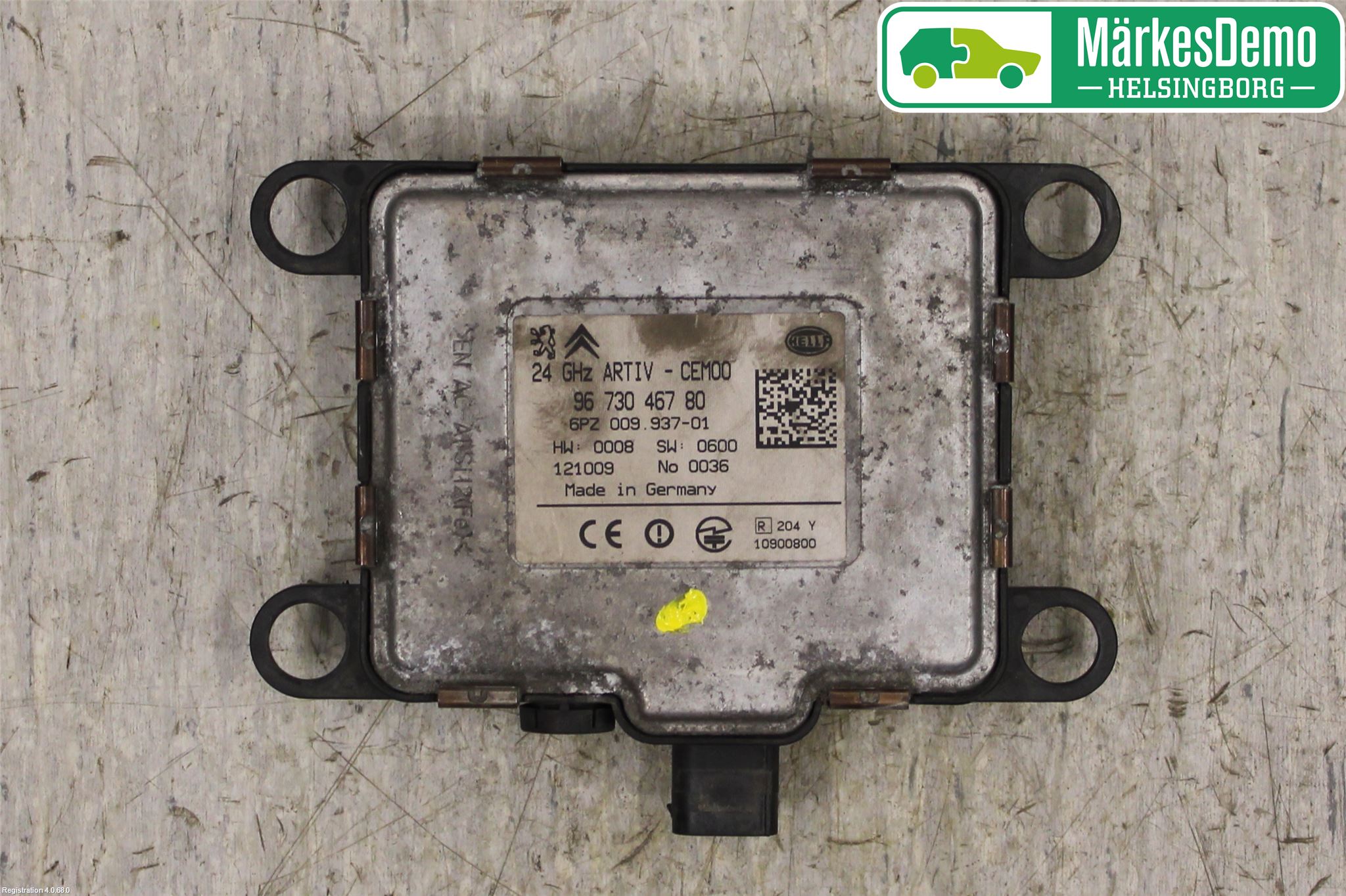 Peugeot 3008 09-16 Sensor Adaptiv Farthållare