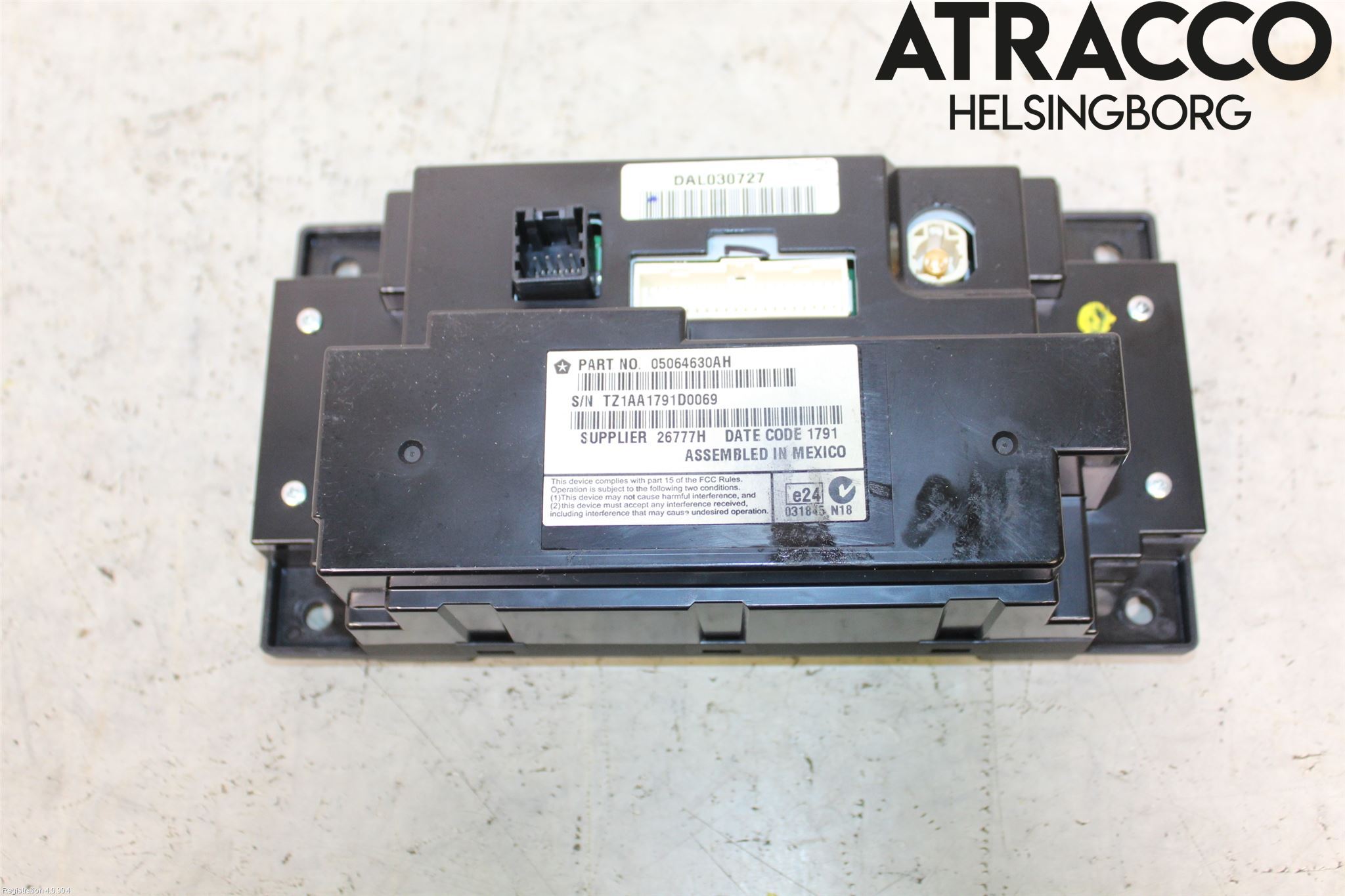 Dodge CHARGER 66- Cd Radio - Multimediapanel