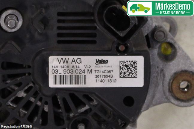 Skoda SUPERB 09-15 Generator
