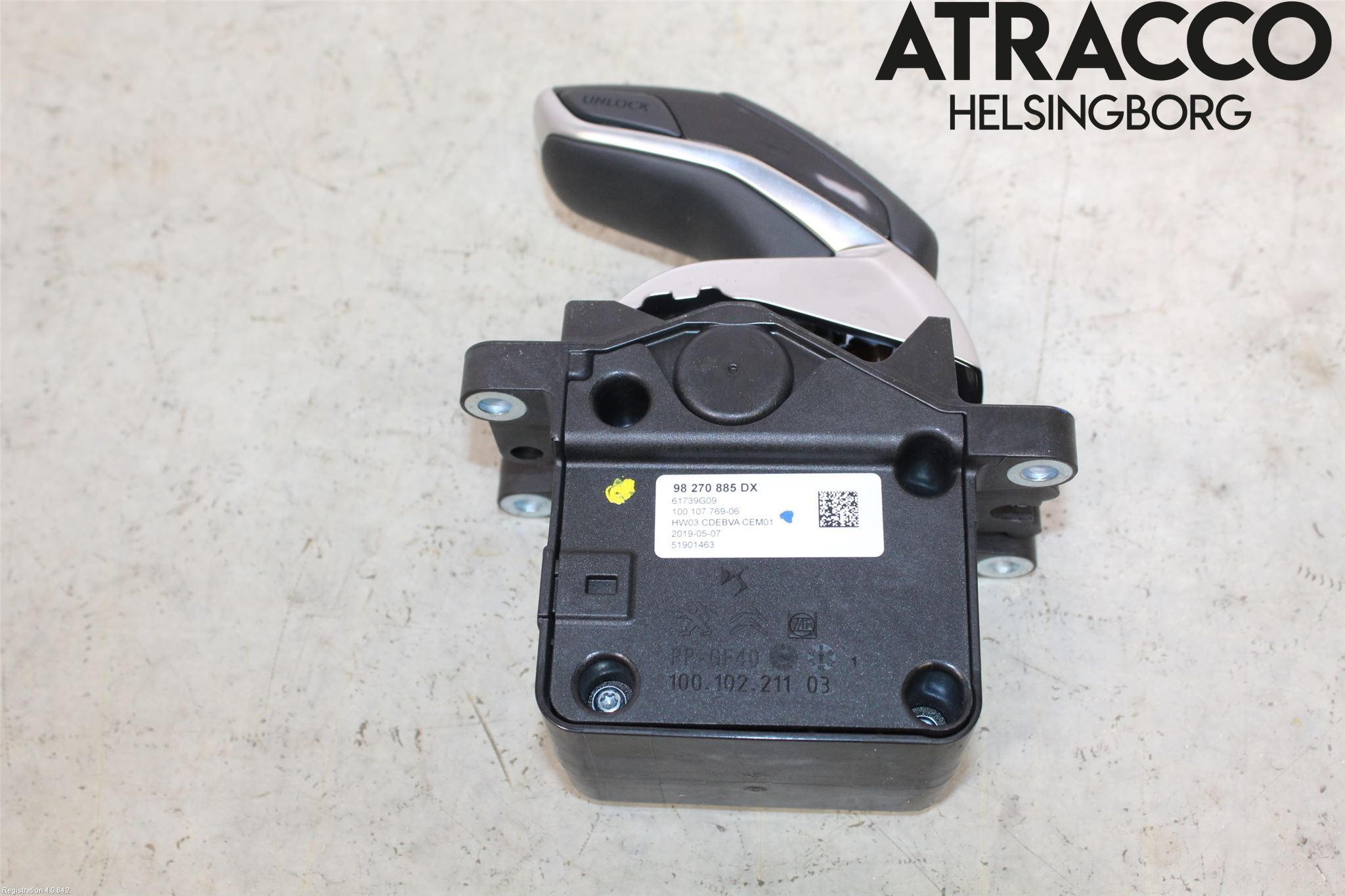 Peugeot 508 11-18 Växelspak