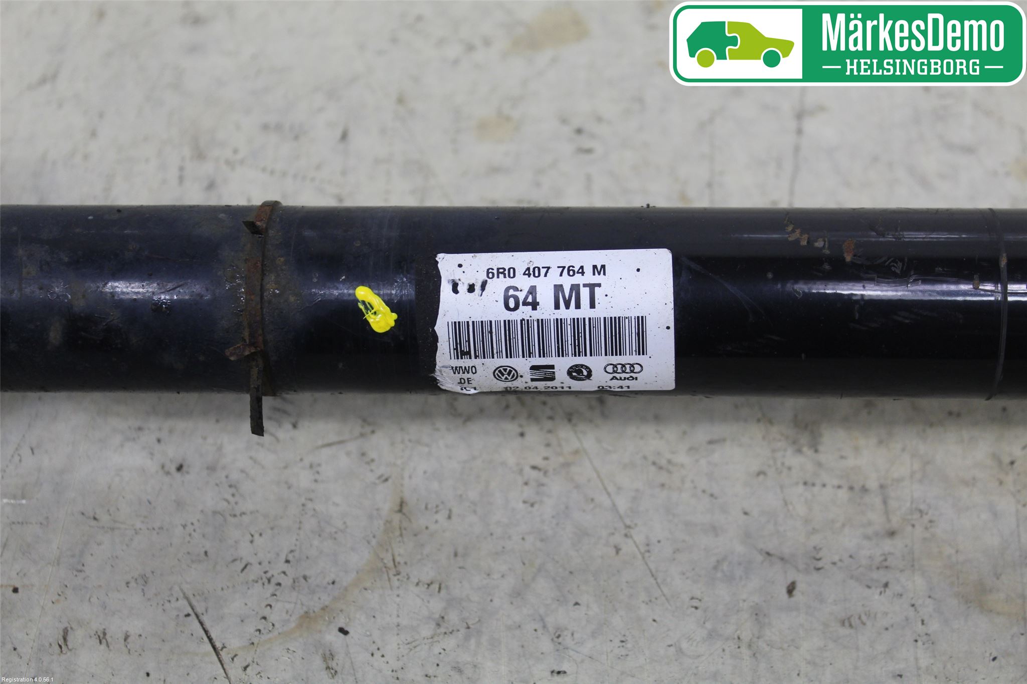 Volkswagen VW POLO 10-17 Drivaxel Fram Höger