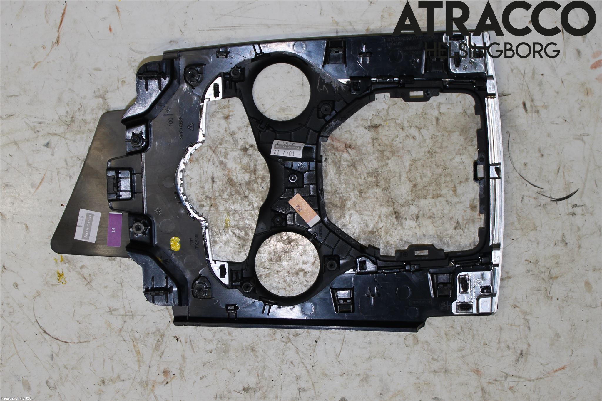 Alfa GIULIA Inredning Sarg Växelspak