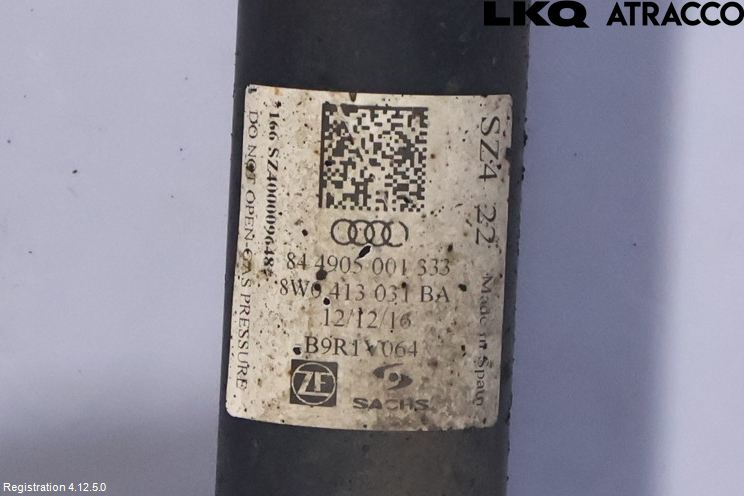 Audi A5 17- Fjäderben Fram Höger