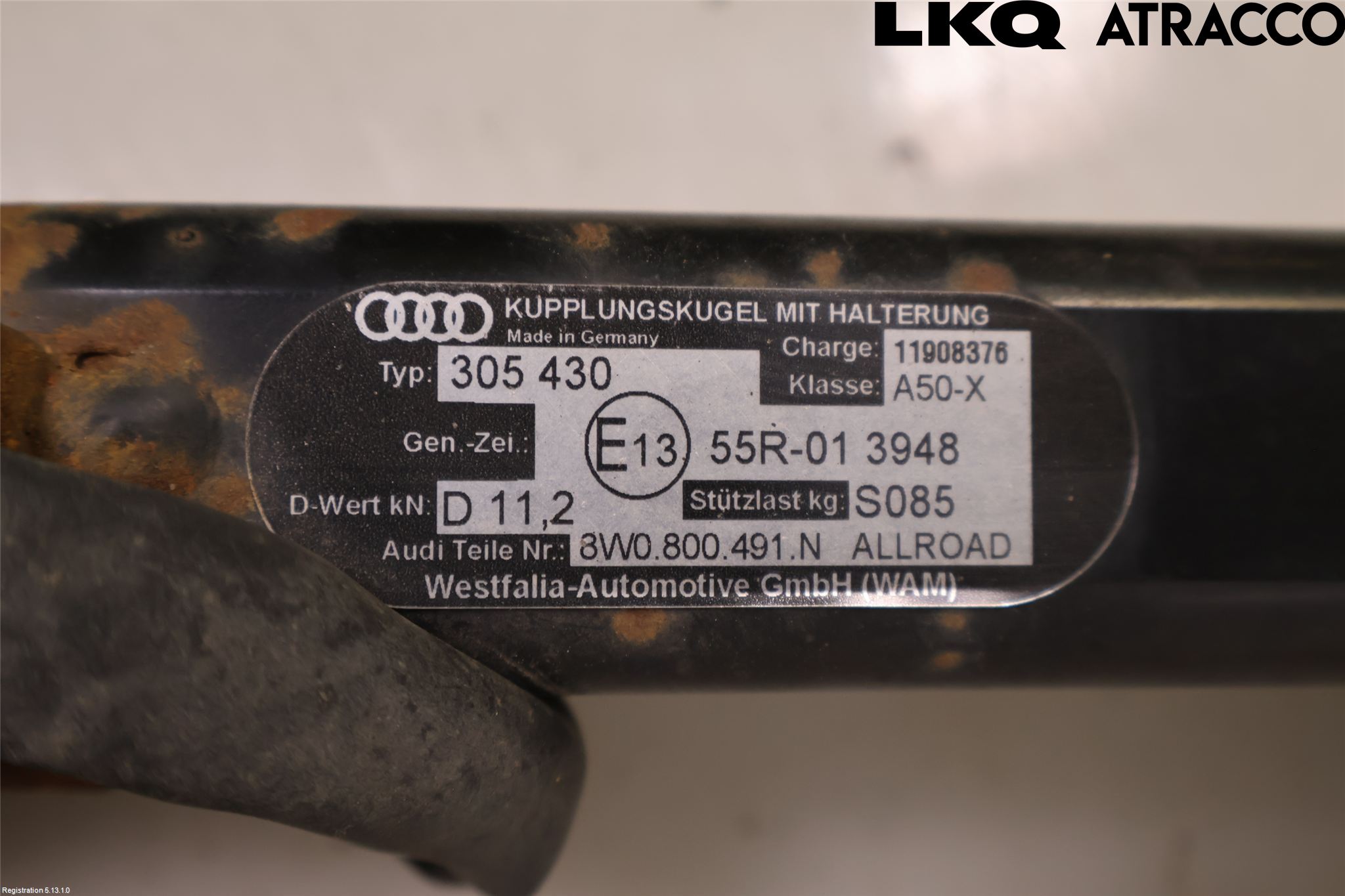 Audi A4 ALLROAD 17- Dragkrok