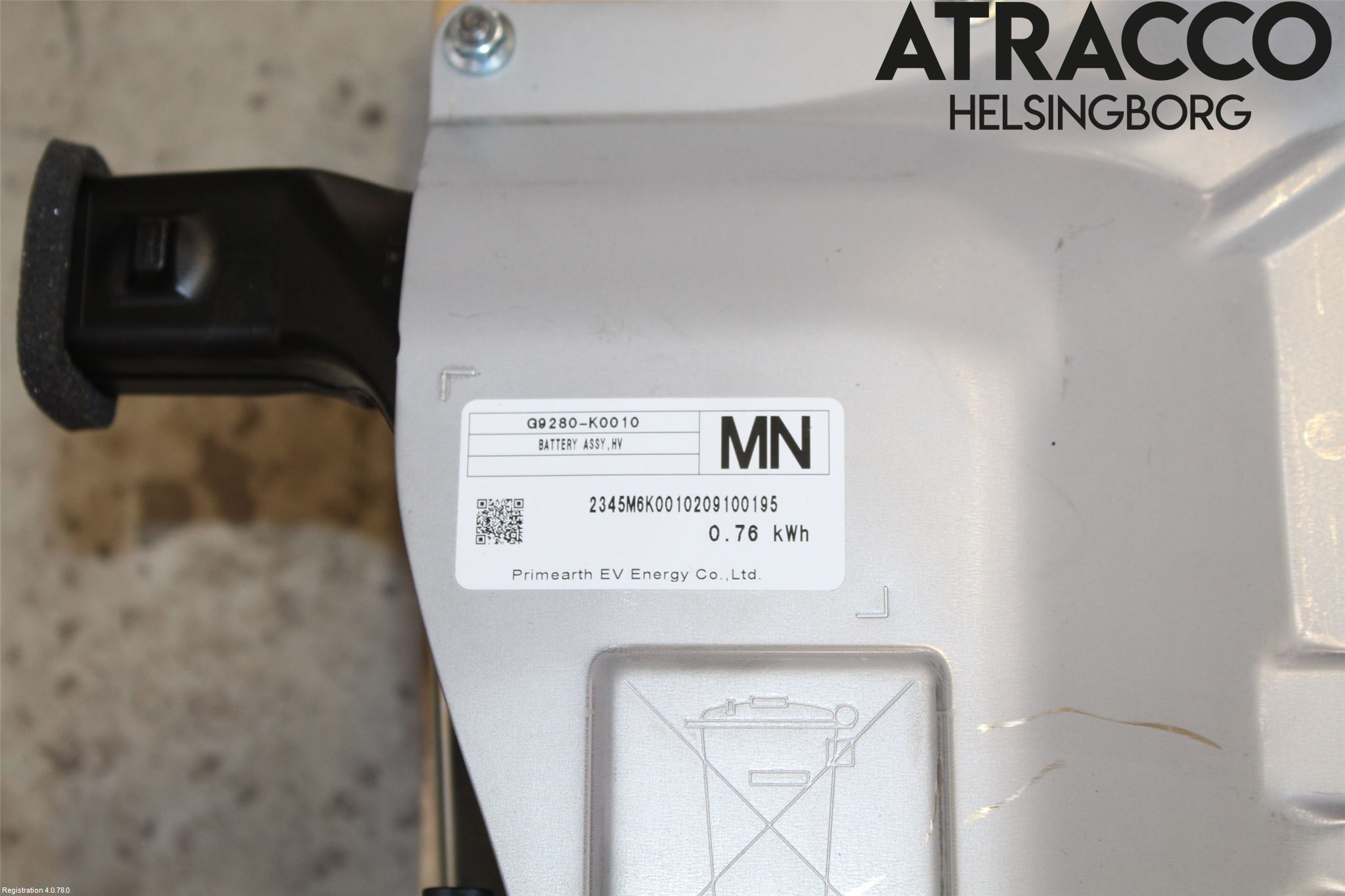 Toyota YARIS XP21 20- Batteri Högspänning