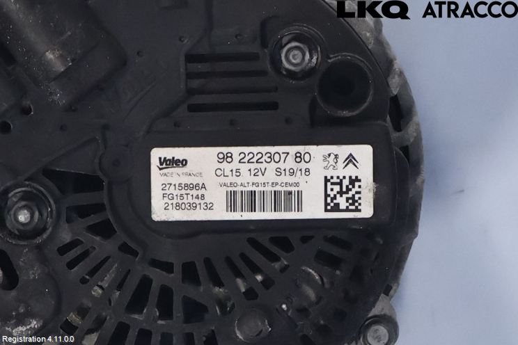 Peugeot 3008 17-24 Generator