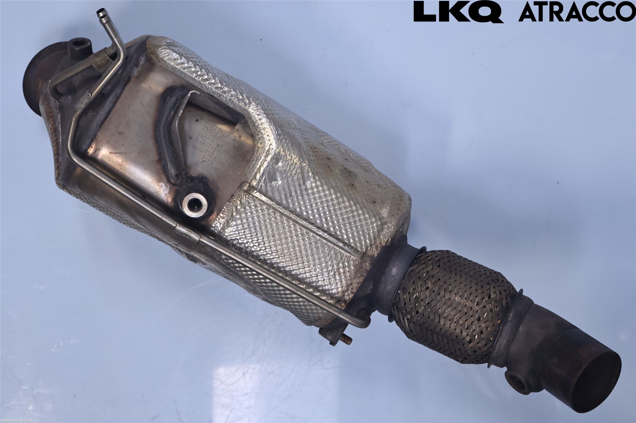 BMW 5 F10/F11/F18 09-17 Avgas Partikelfilter