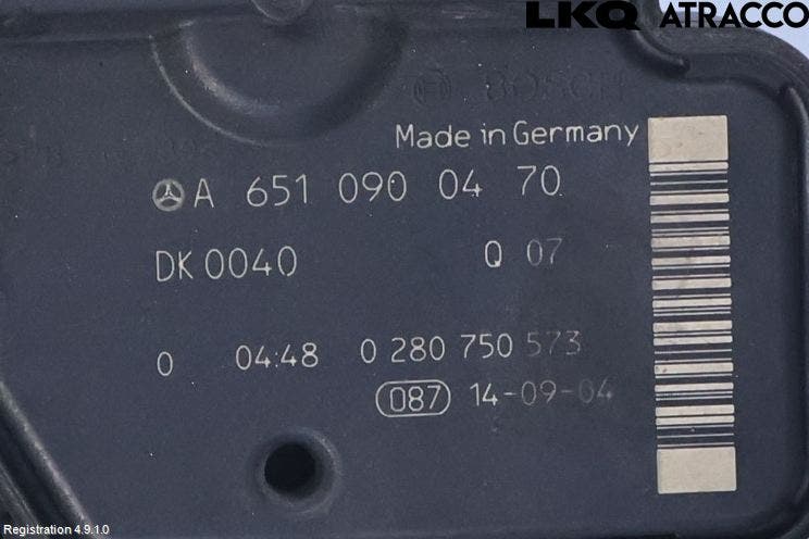 Mercedes-Benz MB C-KLASS (W205) 14-21 Injspjällhus