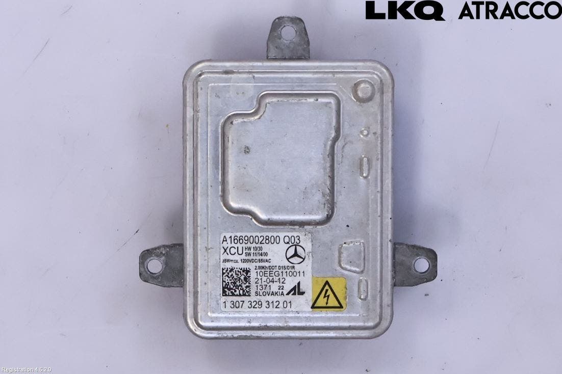 Mercedes-Benz MB C-KLASS (W204) 07-15 Styrenhet Strålkastare