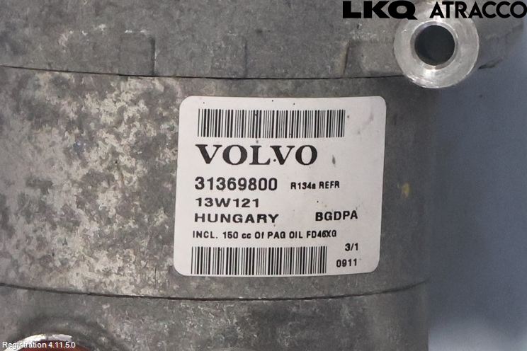 Volvo V60 11-13 Ac Kompressor