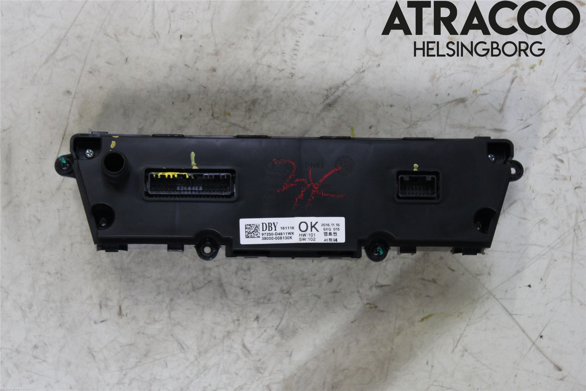 Kia OPTIMA 16-20 Ac Styrenhet Ac Manöveren