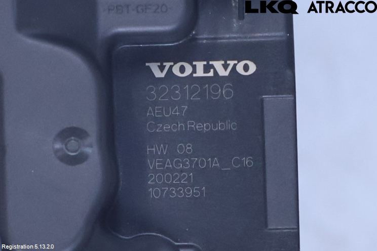 Volvo V90 17->> Styrenhet Bränslepump