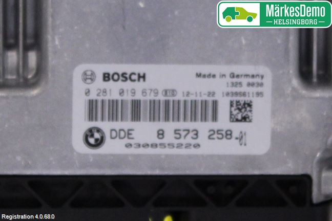 BMW 3 F30/F31/F80 12-19 Styrenhet Inspump Diesel